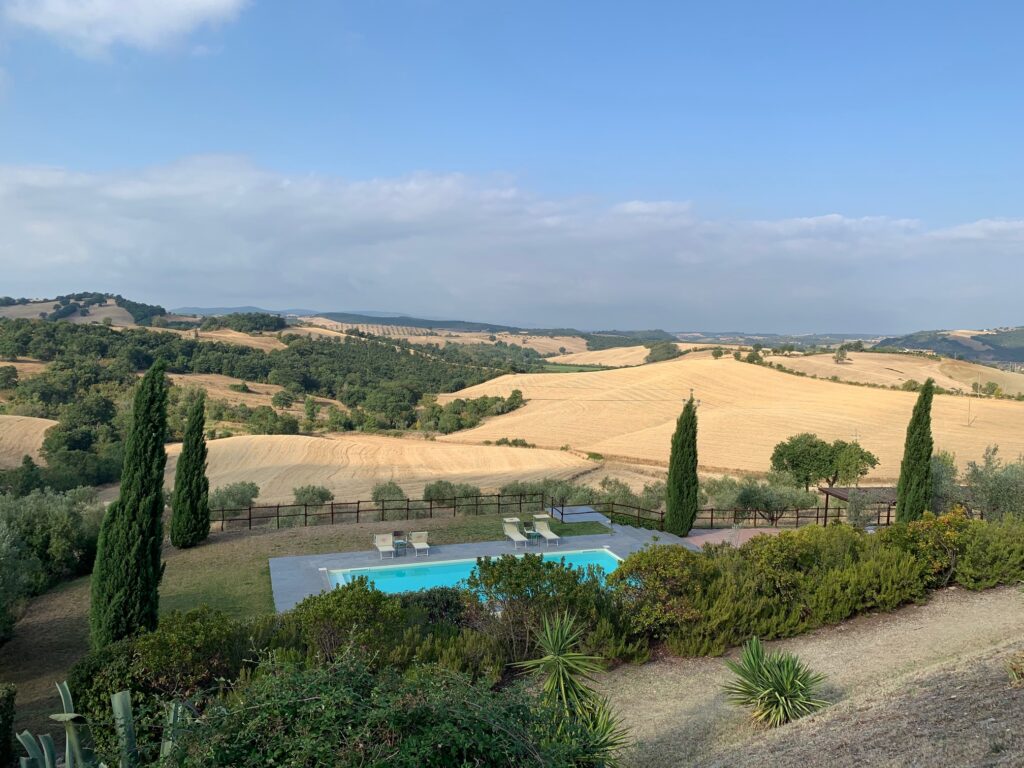 Panorama da agriturismo