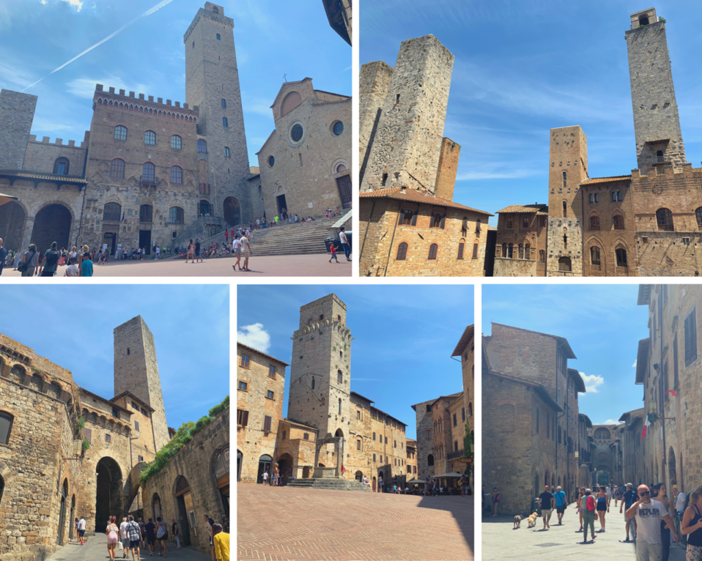 vedute di san Gimignano