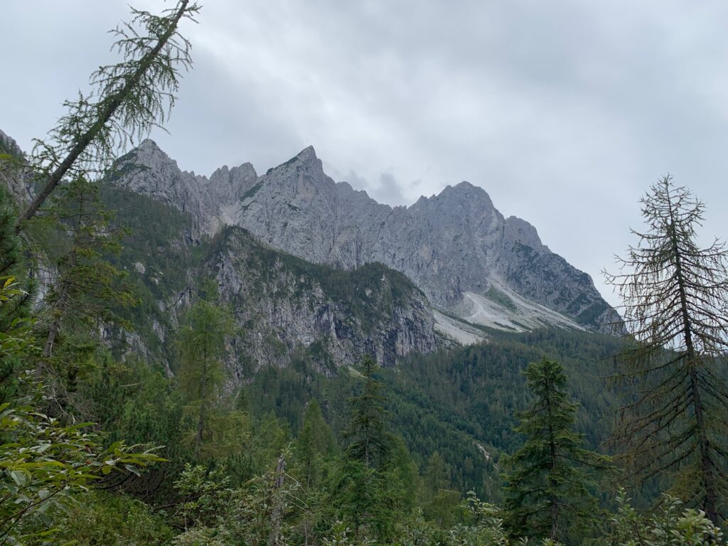 Panoramica lungo il percorso