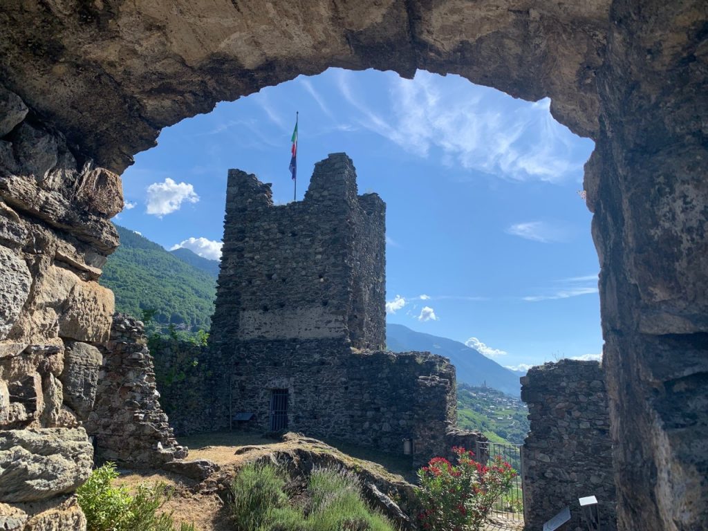 Panoramica della torre del Castello