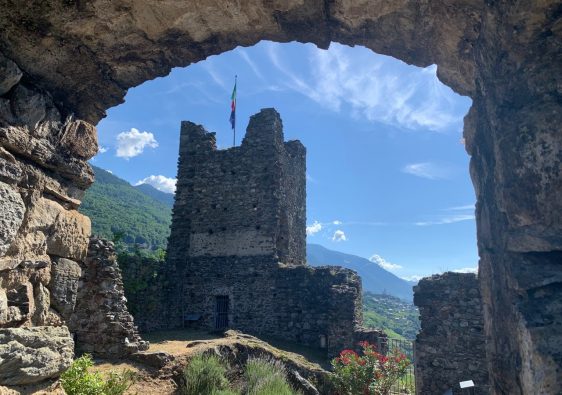 Panoramica della torre del Castello