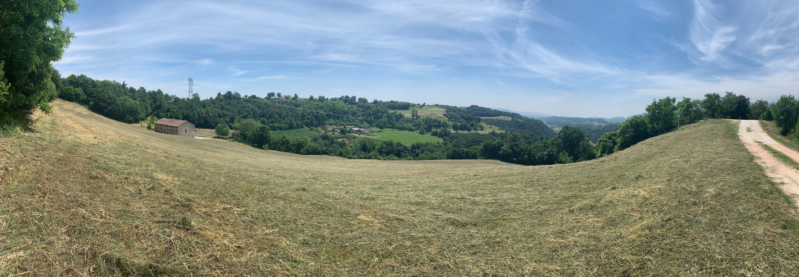 Panoramica dei colli vicentini