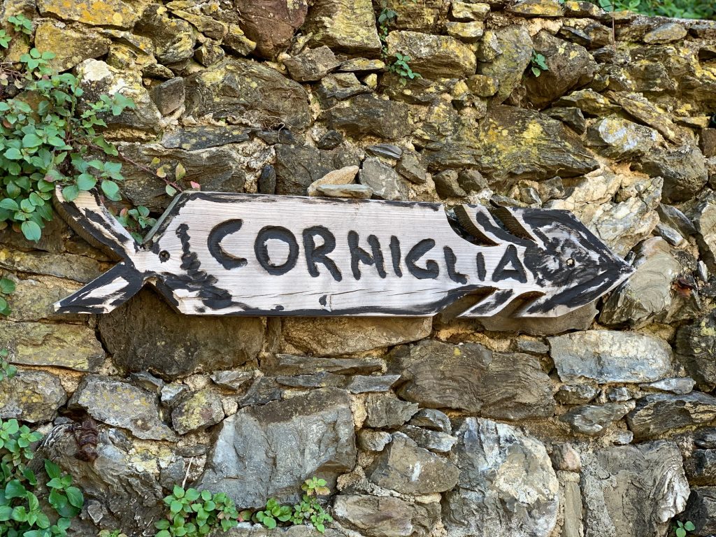 Indicazione Corniglia