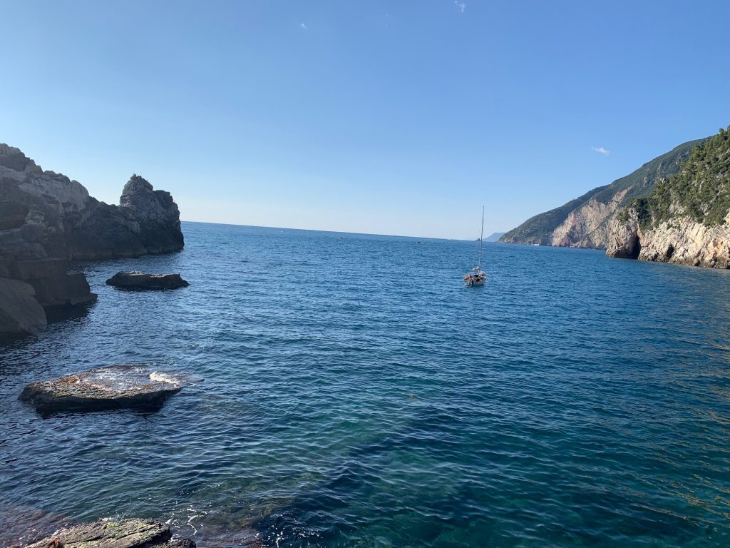 Panorama dalla grotta