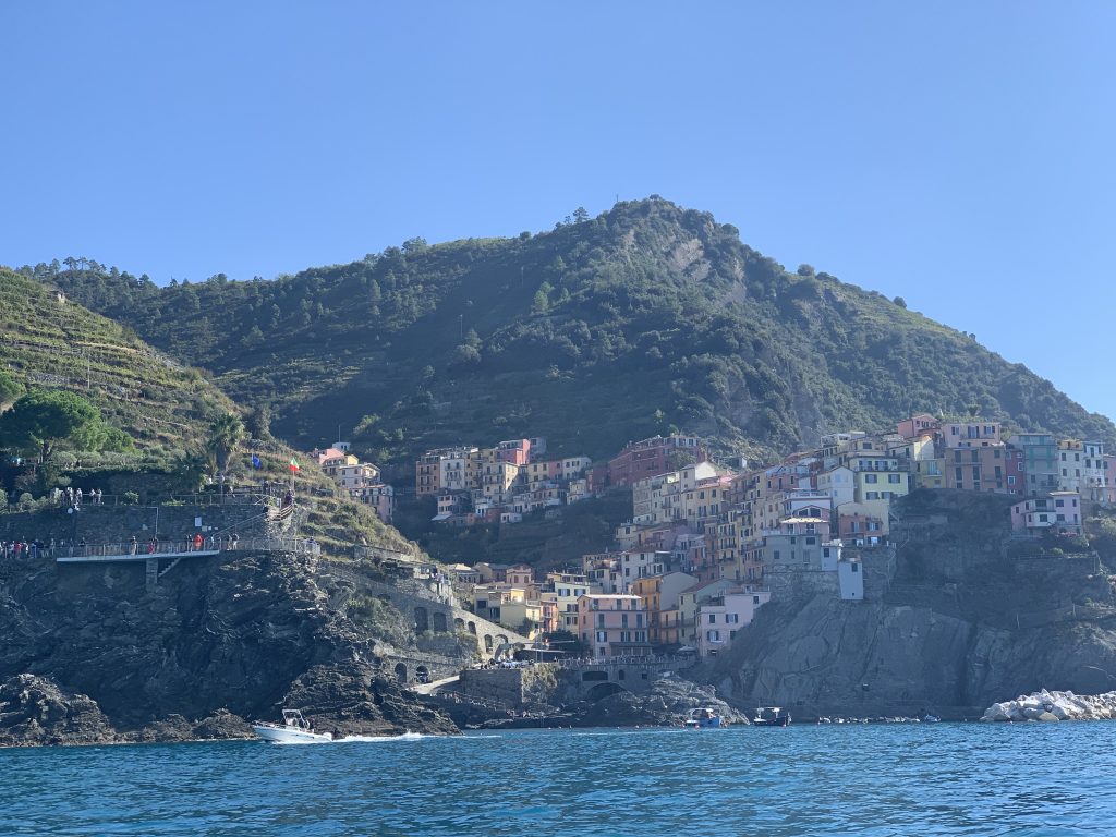 Avvicinando Manarola