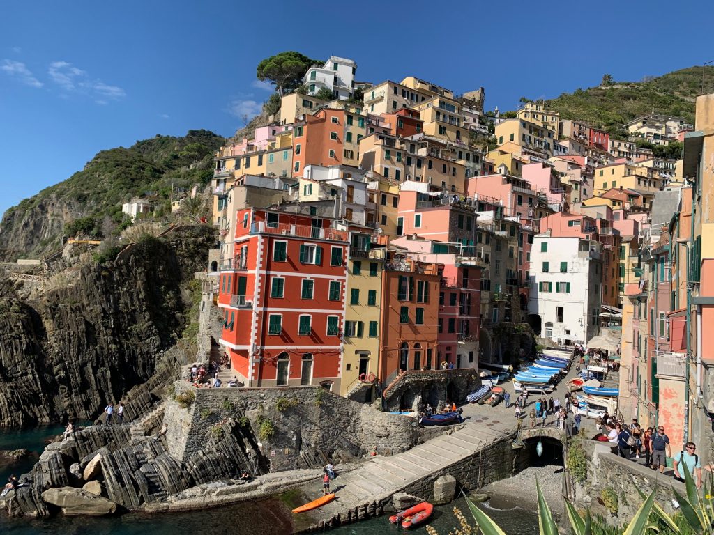 Riomaggiore dal suo porto