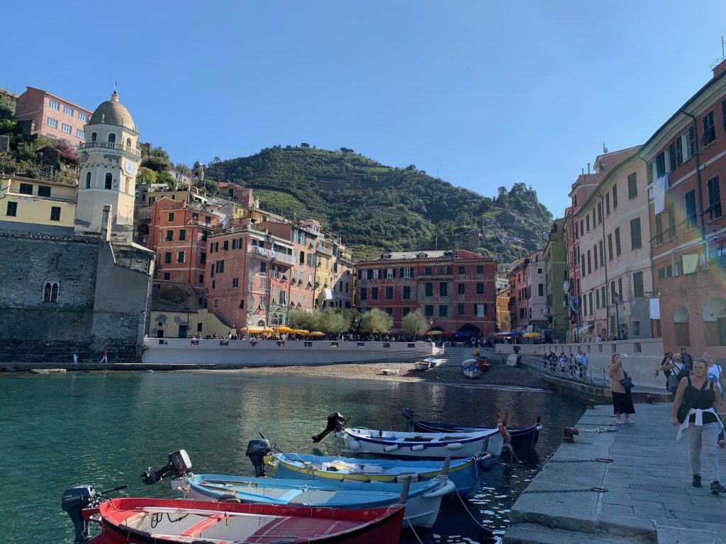 Vernazza da molo