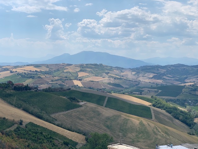 Panorama da Cossignano